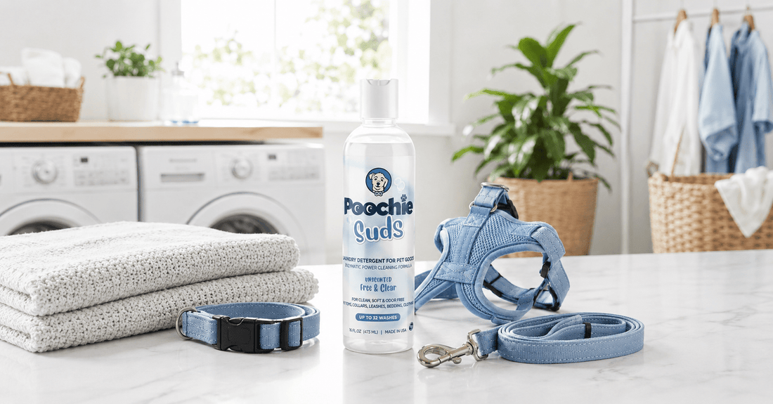How to Wash Your Dog's Collar, Leash and Harness (Without Ruining Them) - Poochie-Pets