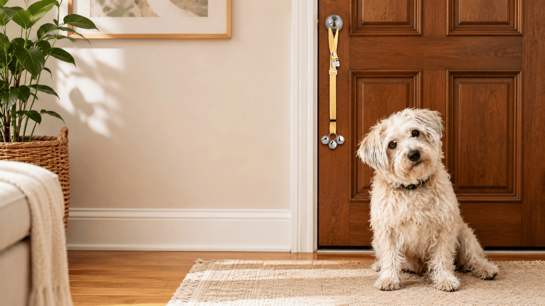 Puppy Potty Training 101: How to Teach Your Dog to Use a Doorbell (Easy Guide for New Puppy Parents) - Poochie-Pets