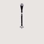 Adjustable PoochieBell - Cotton Webbing Black - My Store