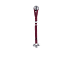 Adjustable PoochieBell - Cotton Webbing Maroon - My Store