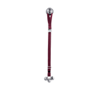Adjustable PoochieBell - Cotton Webbing Maroon - My Store