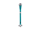 Adjustable PoochieBell - Cotton Webbing Teal - My Store