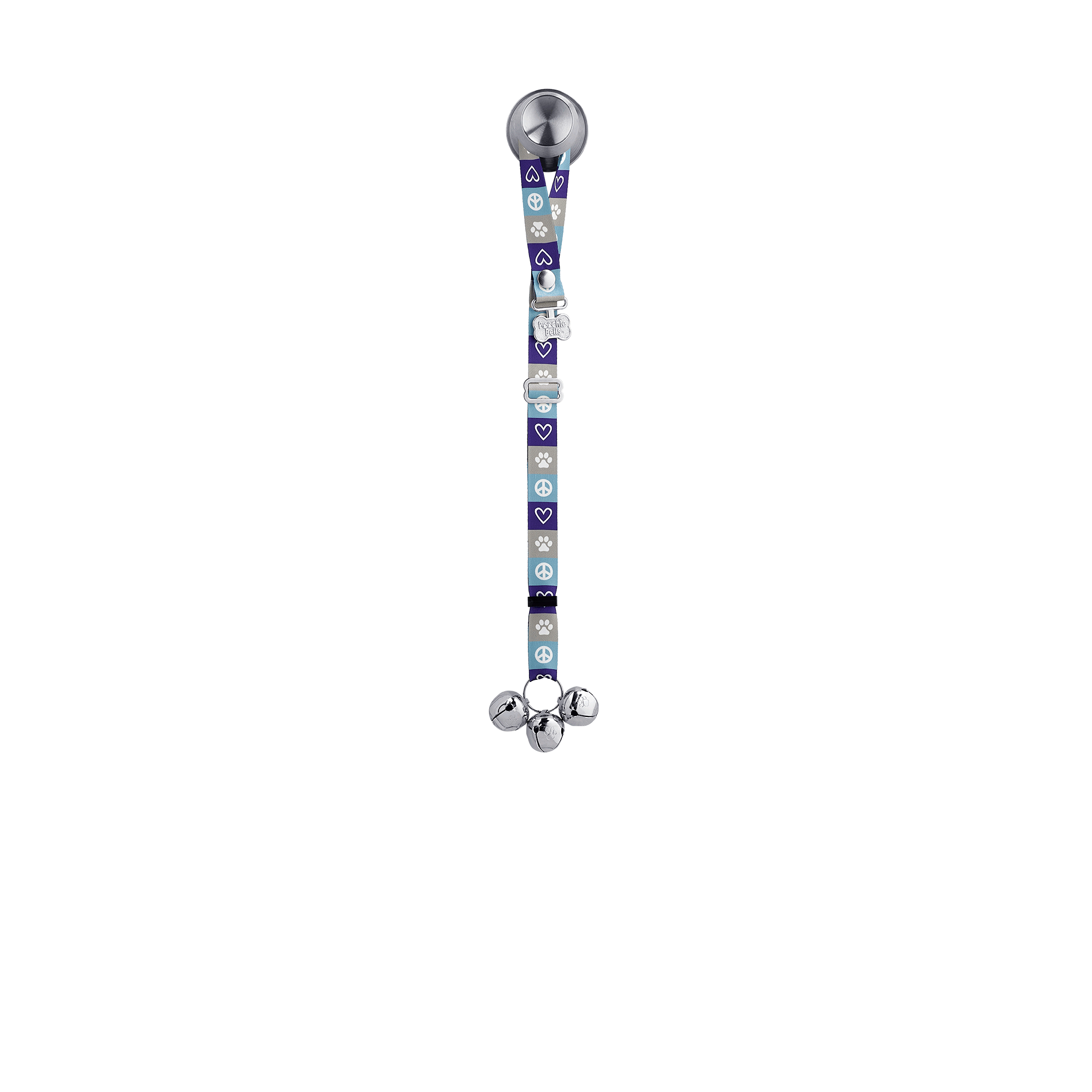 Adjustable PoochieBell - Dog's Life Peace Love Dog - My Store