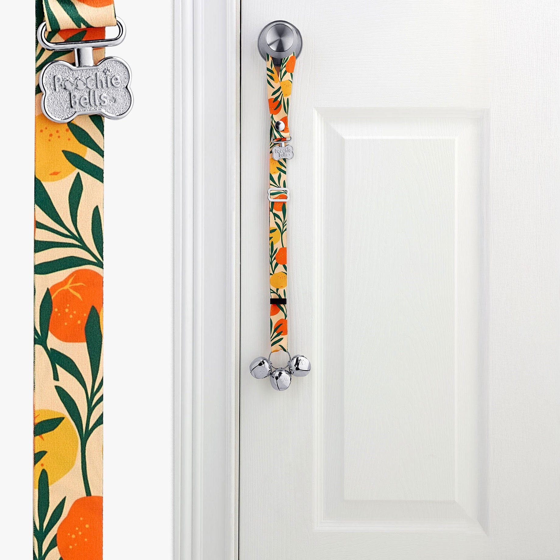 Adjustable PoochieBell - Garden Party Citrus Grove - Poochie - Pets