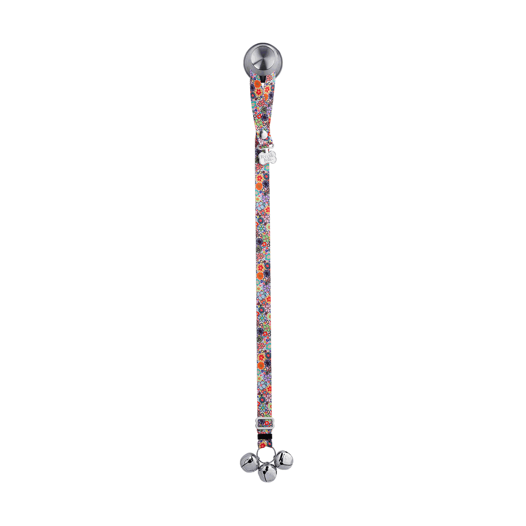 Adjustable PoochieBell - Garden Party Flower Power - My Store