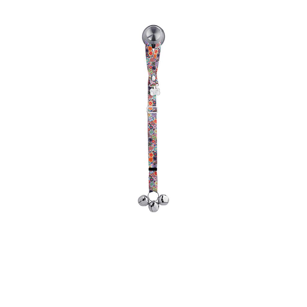 Adjustable PoochieBell - Garden Party Flower Power - My Store