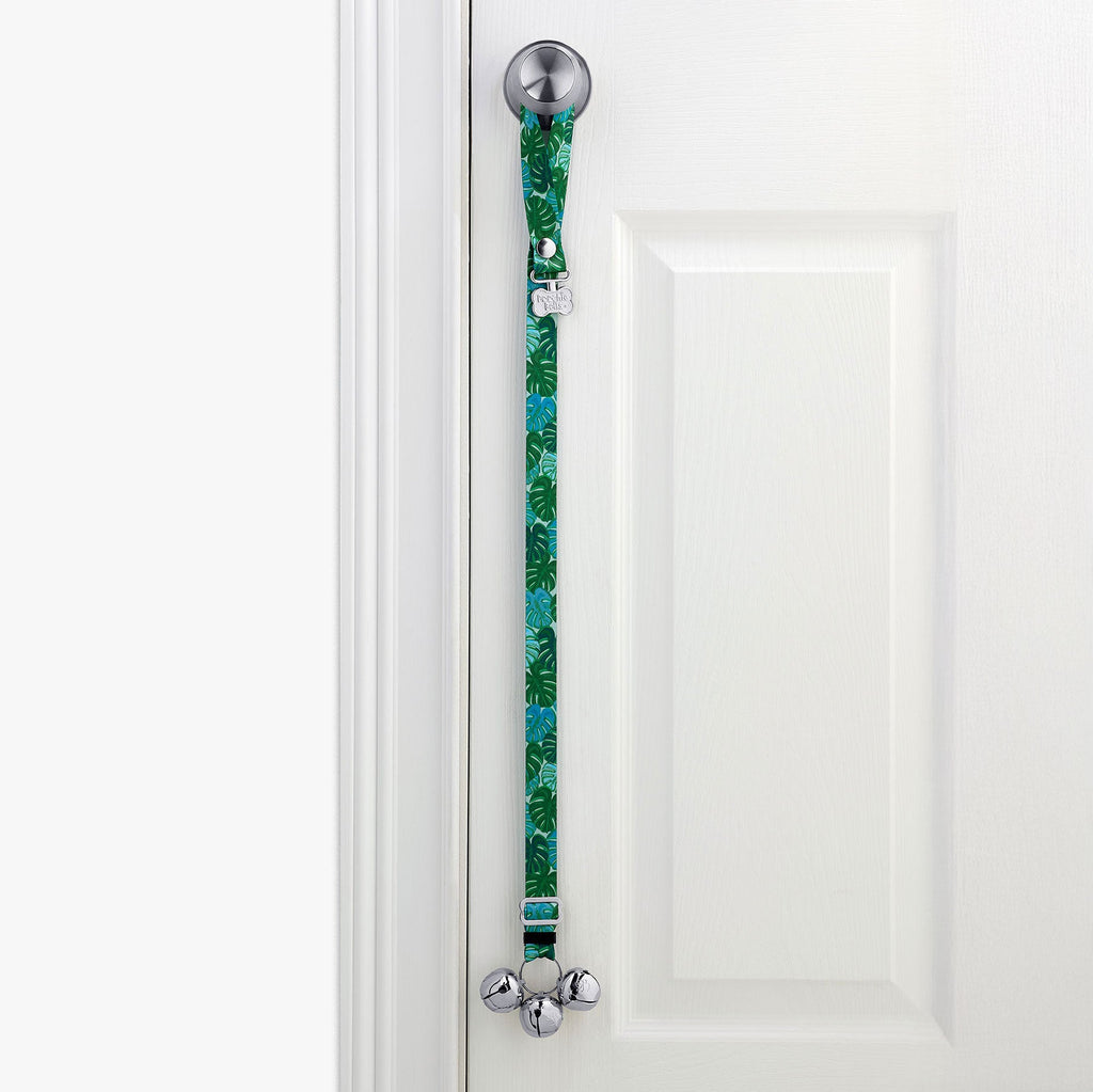 Adjustable PoochieBell - Garden Party Monstera - Poochie - Pets