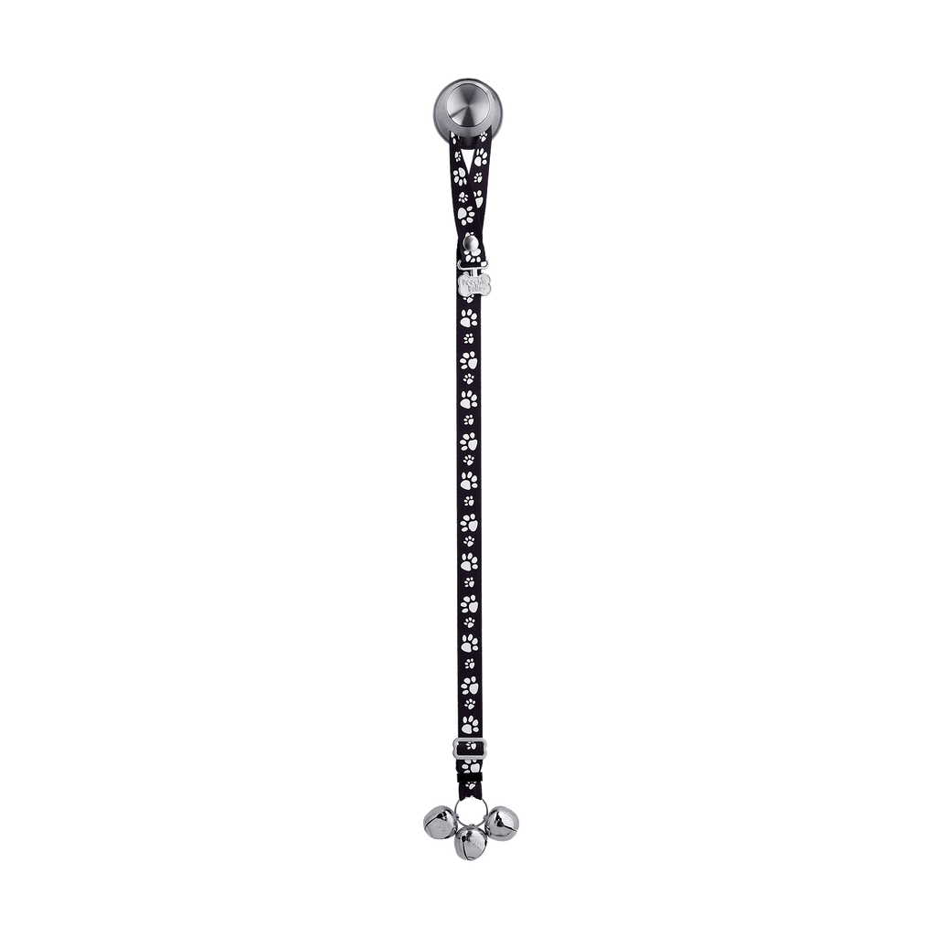 Adjustable PoochieBell - Signature Tracks Black - My Store