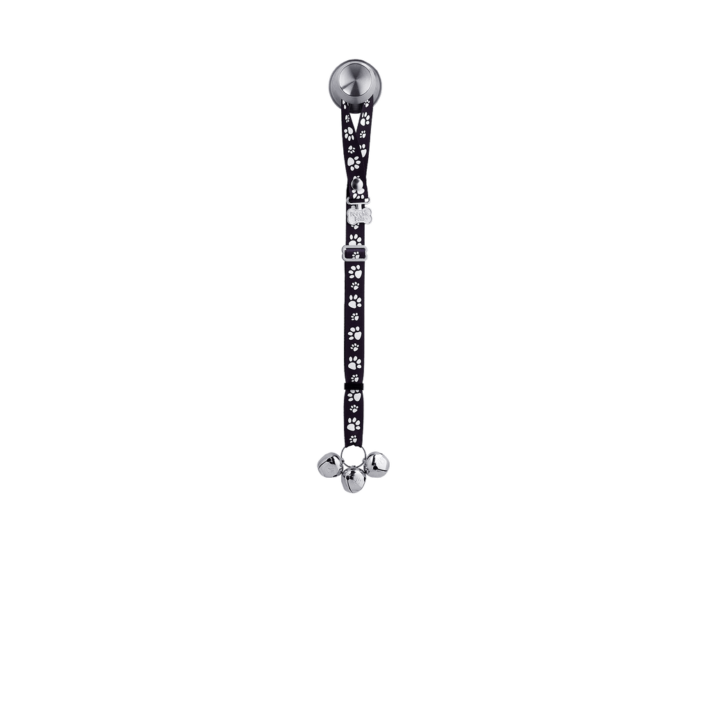 Adjustable PoochieBell - Signature Tracks Black - My Store