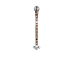 Adjustable PoochieBell - Signature Tracks Brown - My Store