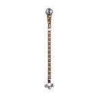 Adjustable PoochieBell - Signature Tracks Brown - My Store