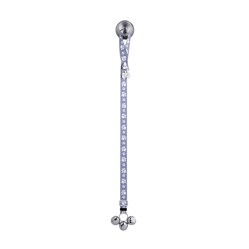 Adjustable PoochieBell - Signature Tracks Gray - My Store