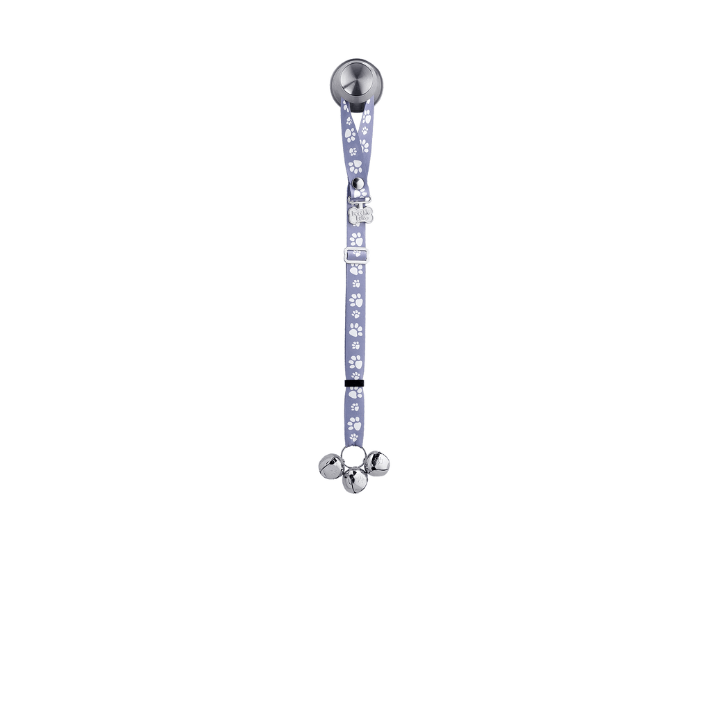 Adjustable PoochieBell - Signature Tracks Gray - My Store