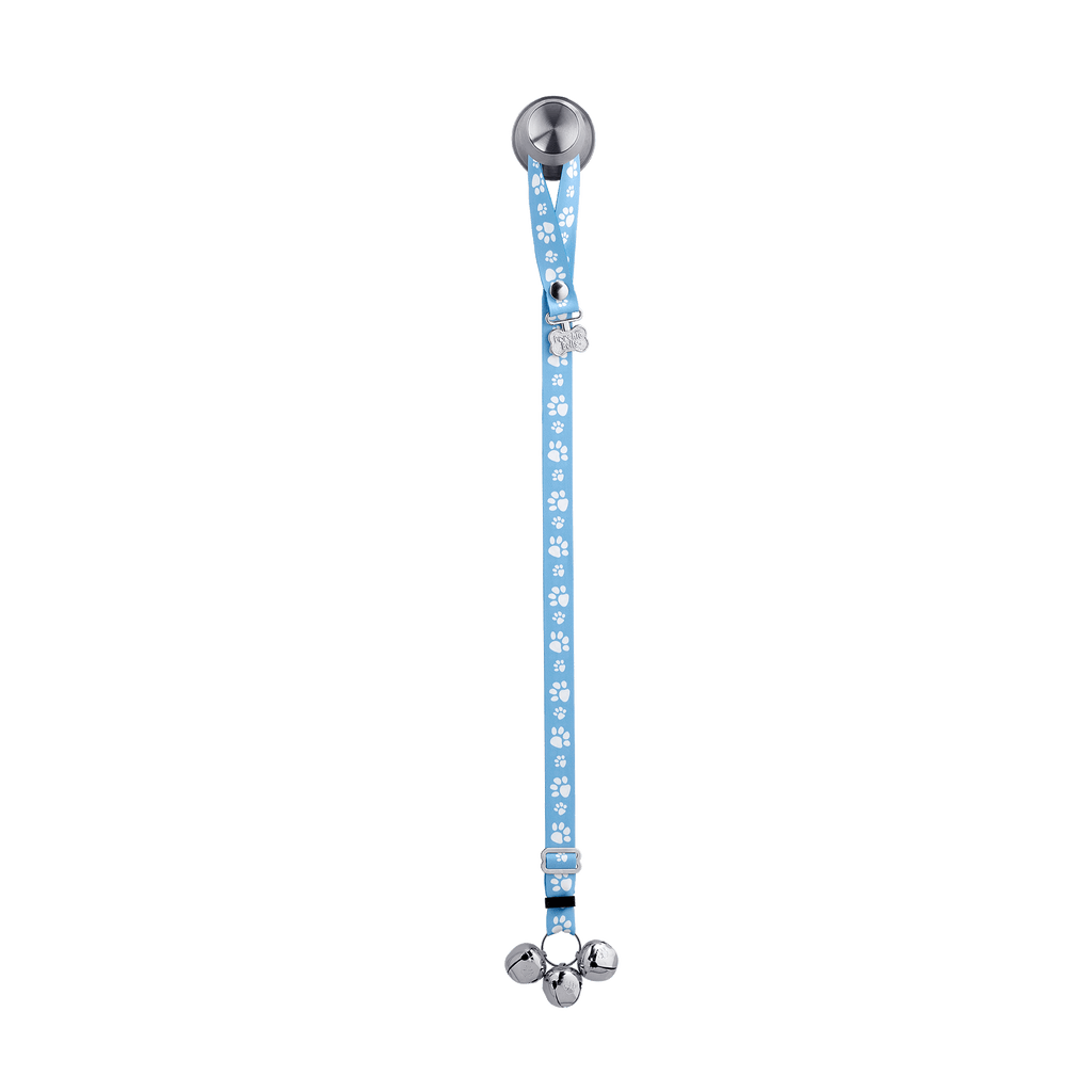 Adjustable PoochieBell - Signature Tracks Light Blue - My Store