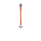 Adjustable PoochieBell - Signature Tracks Orange - My Store