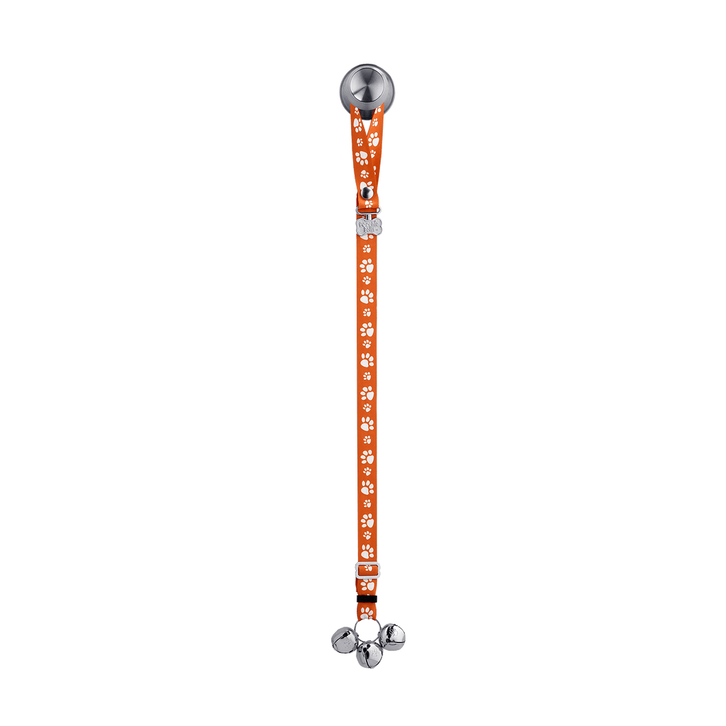 Adjustable PoochieBell - Signature Tracks Orange - My Store