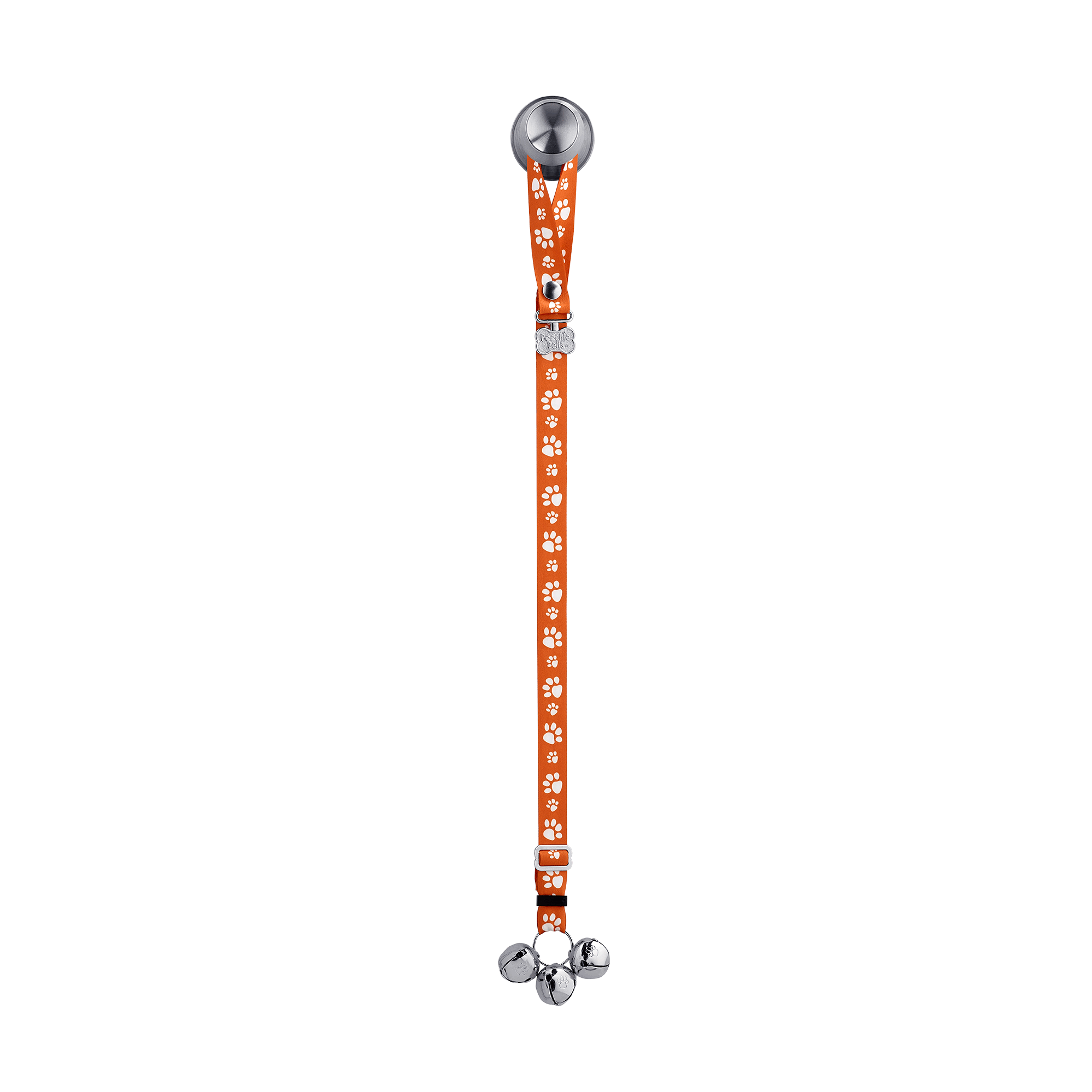 Adjustable PoochieBell - Signature Tracks Orange - My Store