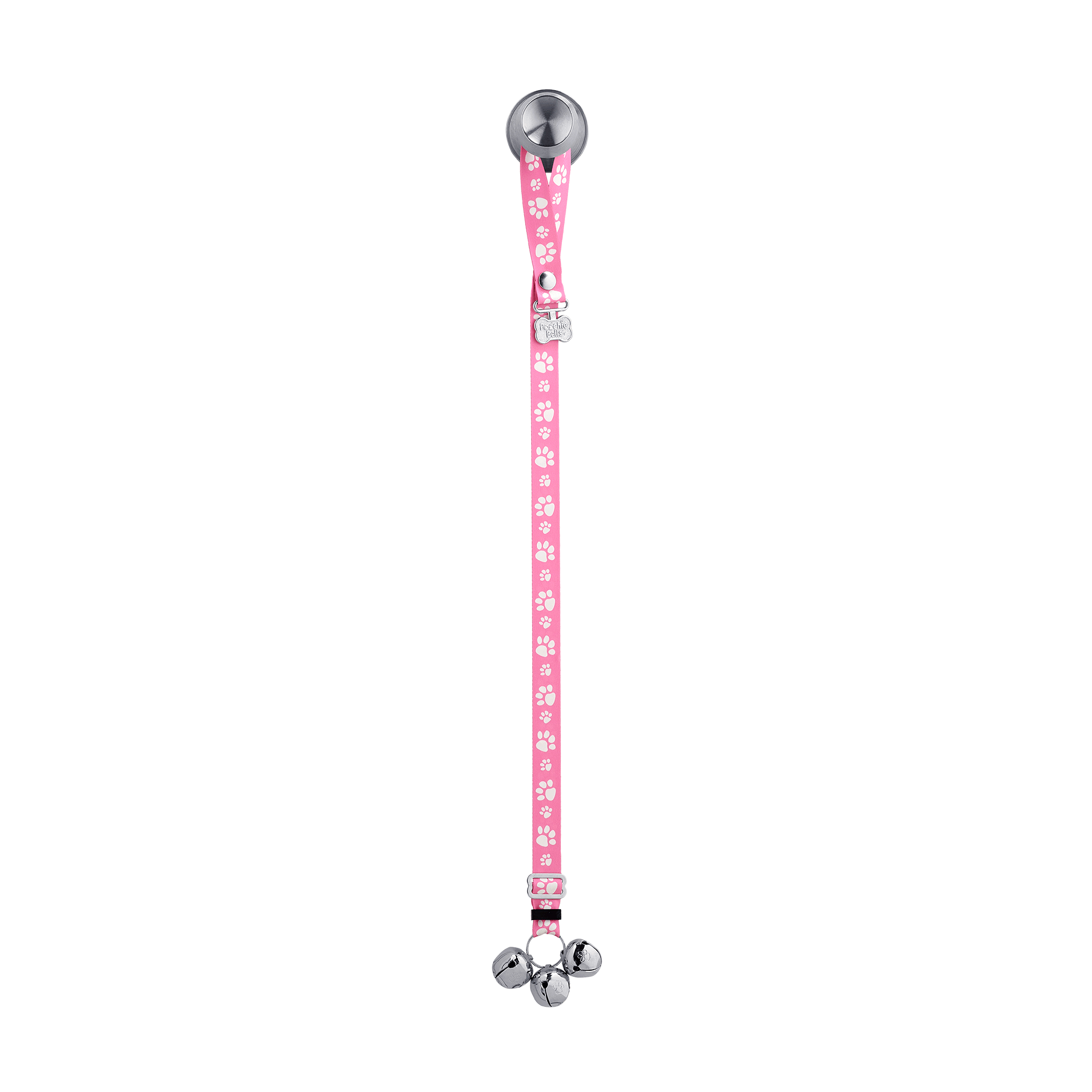 Adjustable PoochieBell - Signature Tracks Pink - My Store