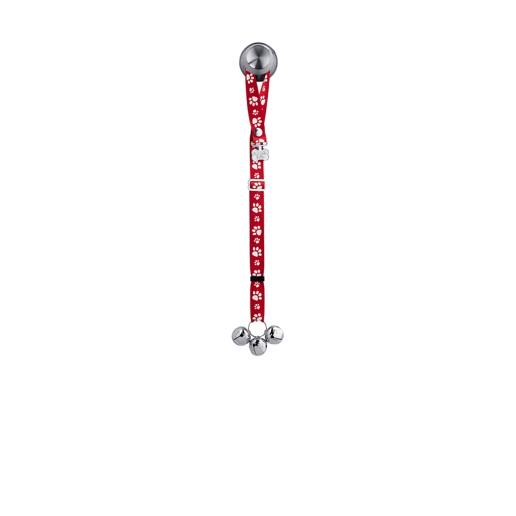 Adjustable PoochieBell - Signature Tracks Red - My Store