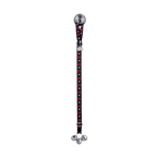 Adjustable PoochieBell - Team Tracks Black & Red - My Store