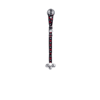 Adjustable PoochieBell - Team Tracks Black & Red - My Store