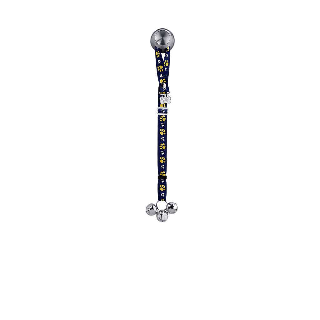 Adjustable PoochieBell - Team Tracks Blue & Gold - My Store