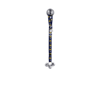 Adjustable PoochieBell - Team Tracks Blue & Gold - My Store