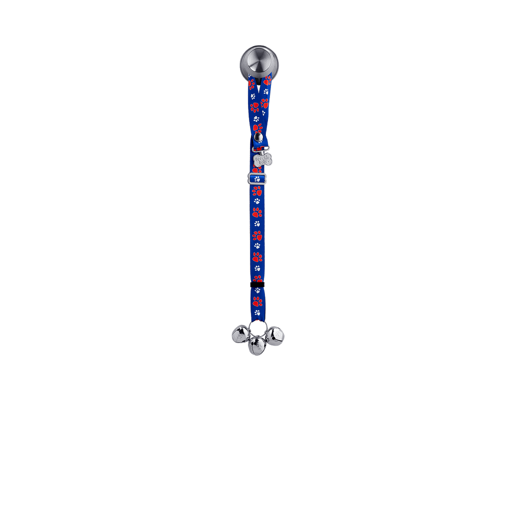 Adjustable PoochieBell - Team Tracks Blue & Orange - My Store