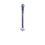 Adjustable PoochieBell - Team Tracks Blue & Orange - My Store