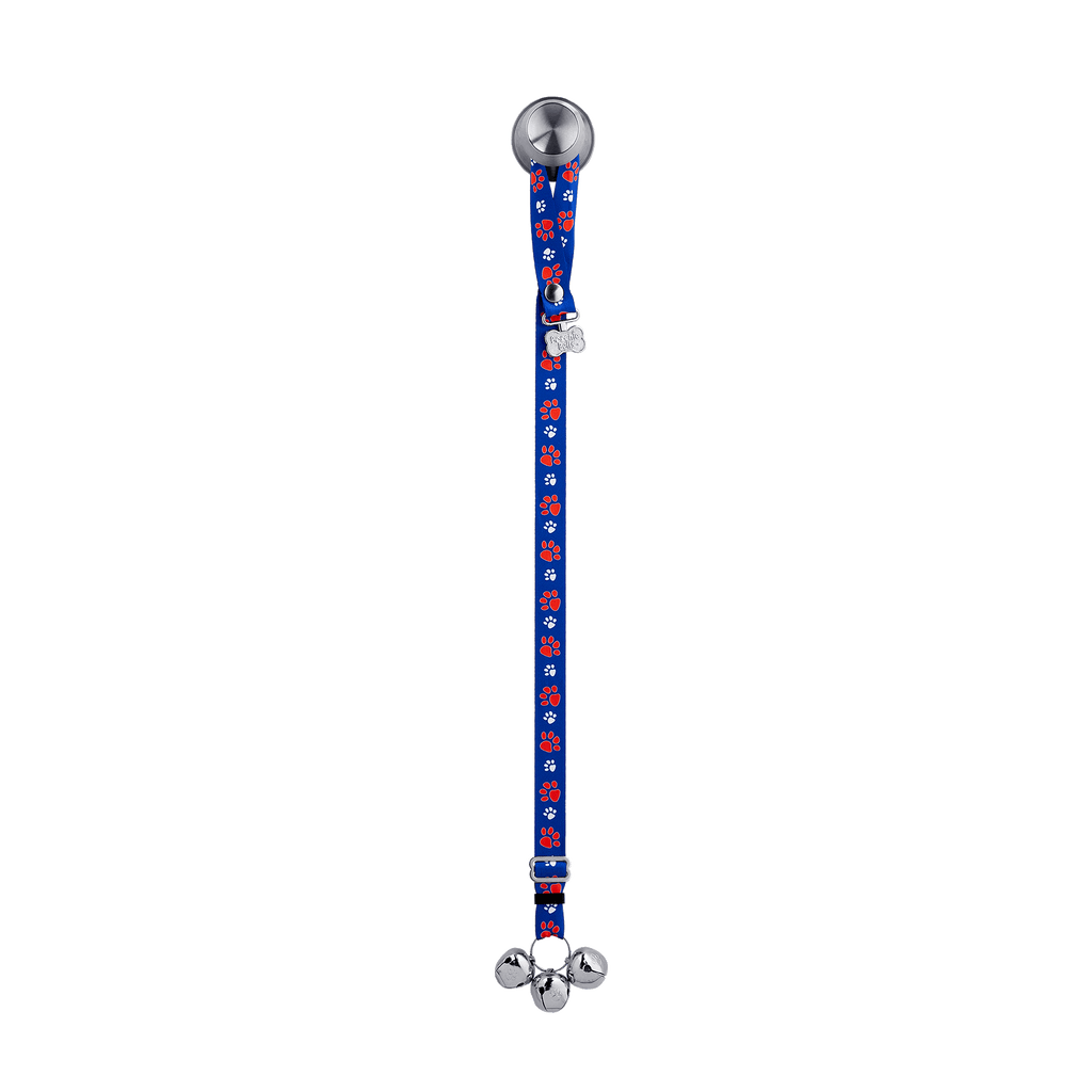 Adjustable PoochieBell - Team Tracks Blue & Orange - My Store