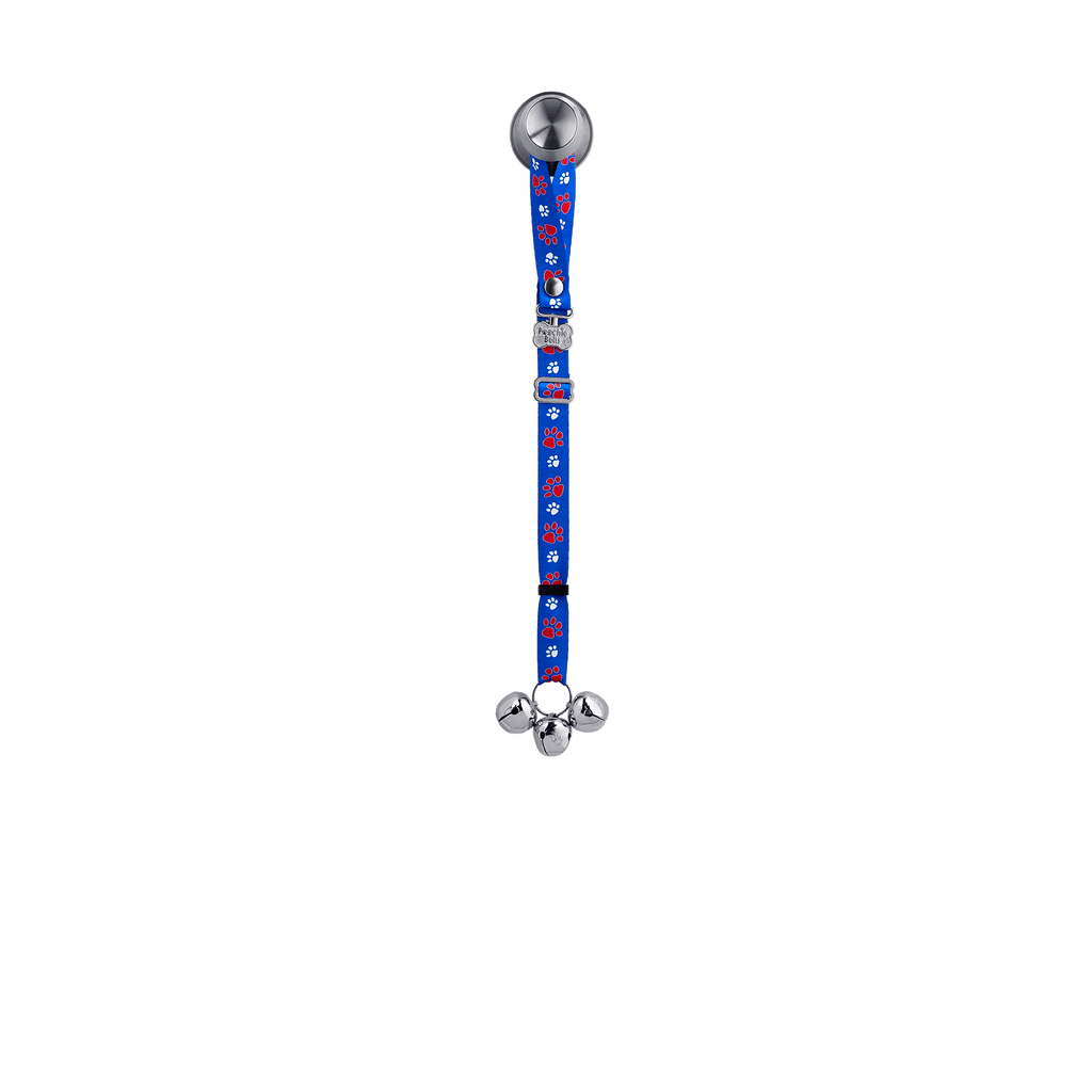 Adjustable PoochieBell - Team Tracks Blue & Red - My Store