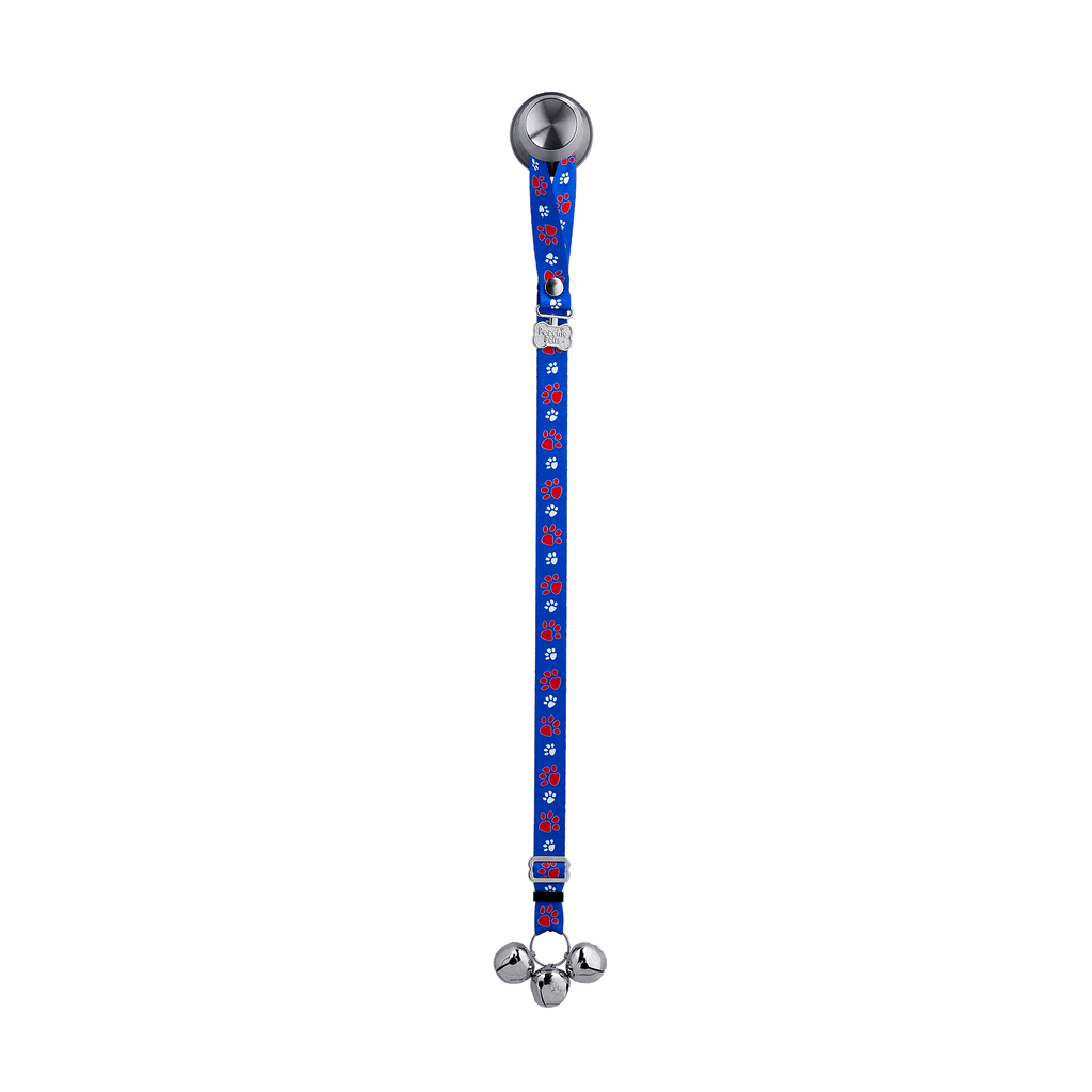Adjustable PoochieBell - Team Tracks Blue & Red - My Store