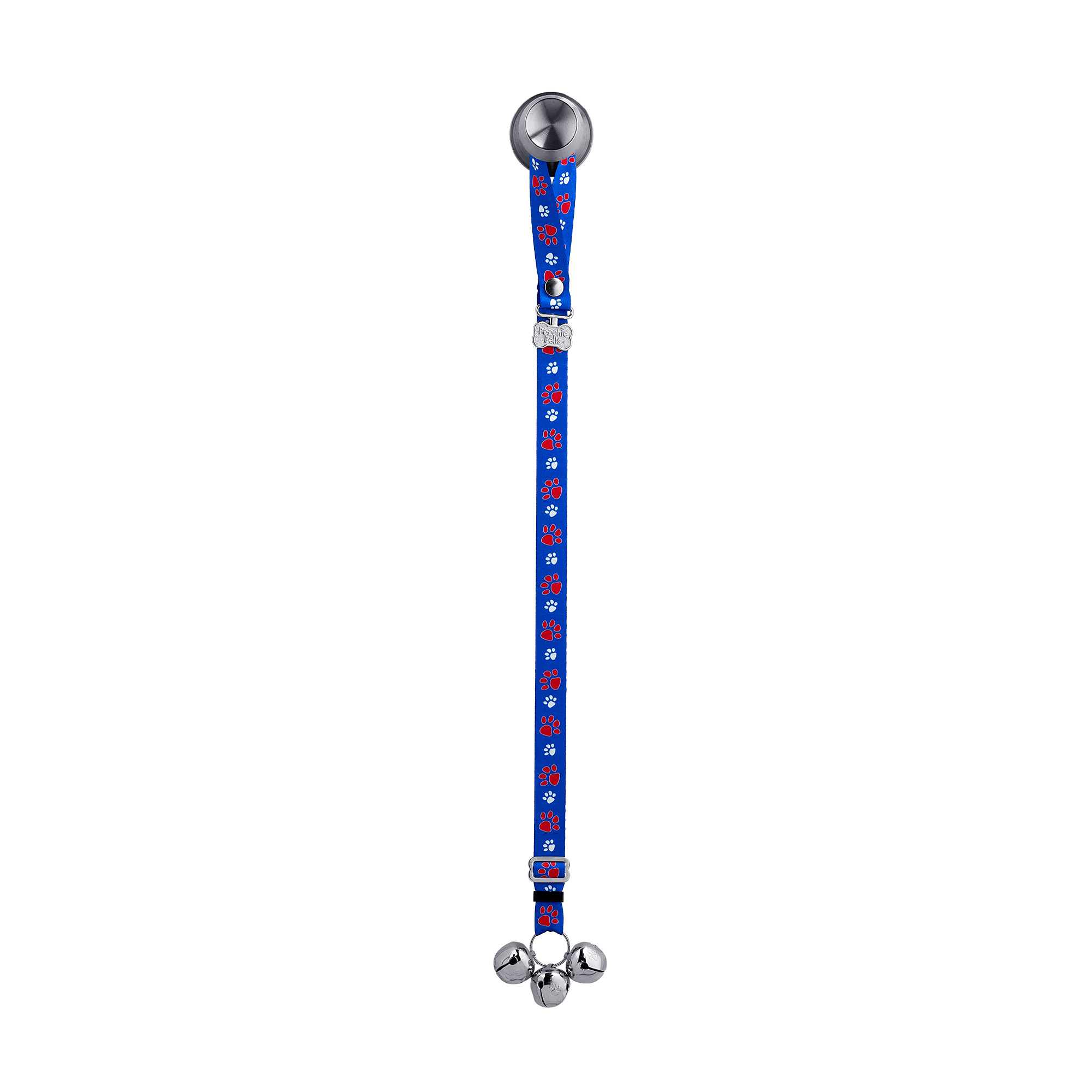 Adjustable PoochieBell - Team Tracks Blue & Red - My Store