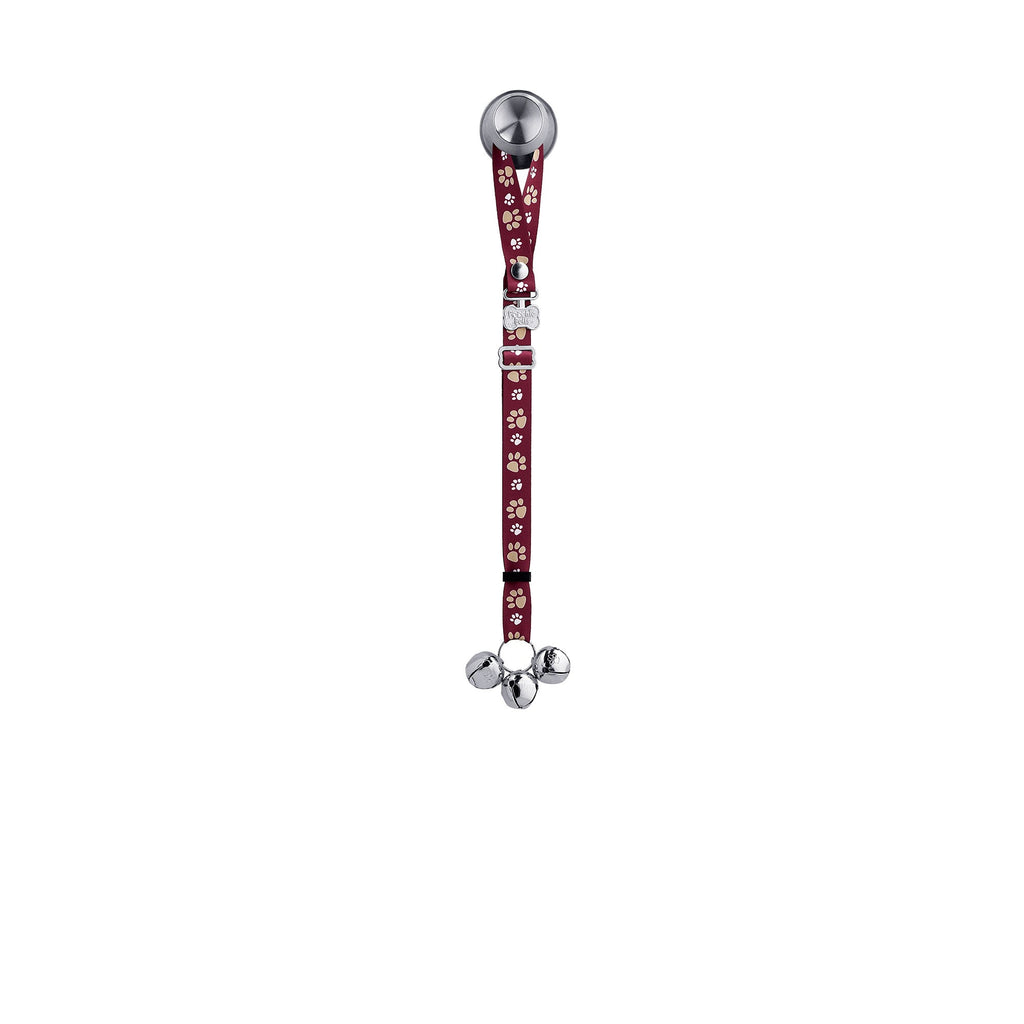Adjustable PoochieBell - Team Tracks Garnet & Gold - My Store