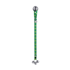 Adjustable PoochieBell - Team Tracks Green & Yellow - My Store