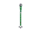 Adjustable PoochieBell - Team Tracks Green & Yellow - My Store