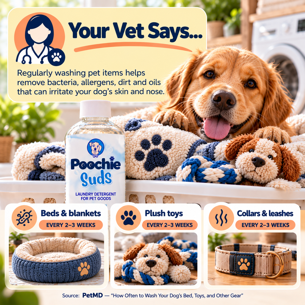 Fresh Start Puppy Kit | Lux Leather PoochieBells + Poochie Suds + Wash Bag + Scents - Poochie-Pets