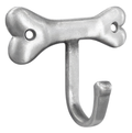 PoochieBells Silver Bone Wall Hook