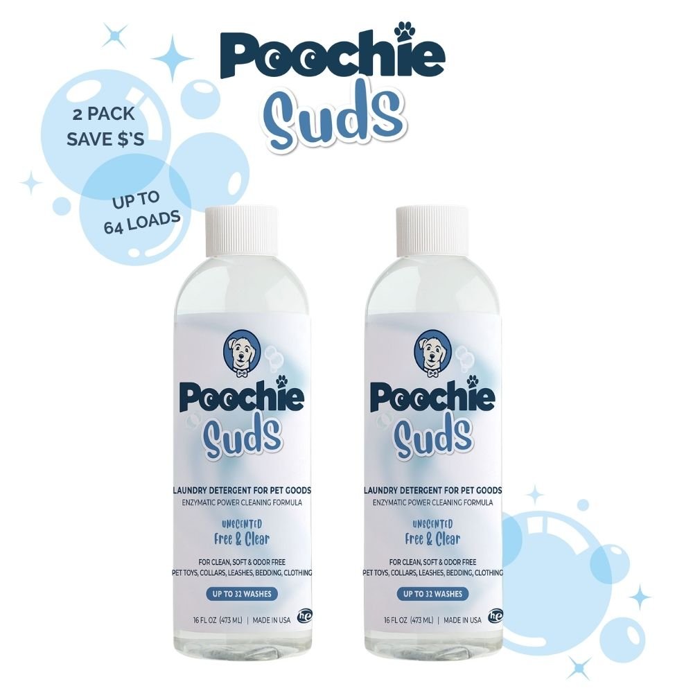 Poochie Suds Enzyme-Powered Pet Laundry Detergent - Poochie-Pets