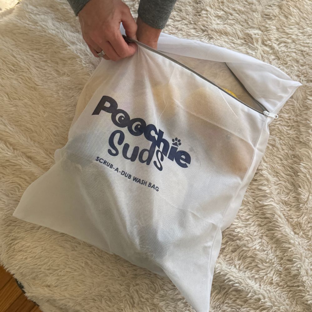 Poochie Suds Scrub-A-Dub Mesh Laundry Bag - Poochie-Pets
