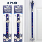 PoochieBells Adjustable Dog Doorbell 2-Pack | Dialogue Home is Where the Dog is - Poochie-Pets