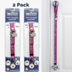 PoochieBells Adjustable Dog Doorbell 2-Pack | Dialogue I Love You - Poochie-Pets