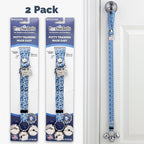 PoochieBells Adjustable Dog Doorbell 2-Pack | Dogs Life Bones - Poochie-Pets