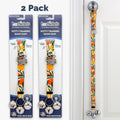 PoochieBells Adjustable Dog Doorbell 2-Pack | Garden Party Citrus Grove - Poochie-Pets