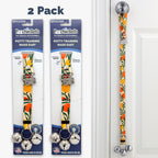 PoochieBells Adjustable Dog Doorbell 2-Pack | Garden Party Citrus Grove - Poochie-Pets