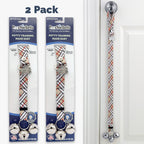 PoochieBells Adjustable Dog Doorbell 2-Pack | Plaid London - Poochie-Pets