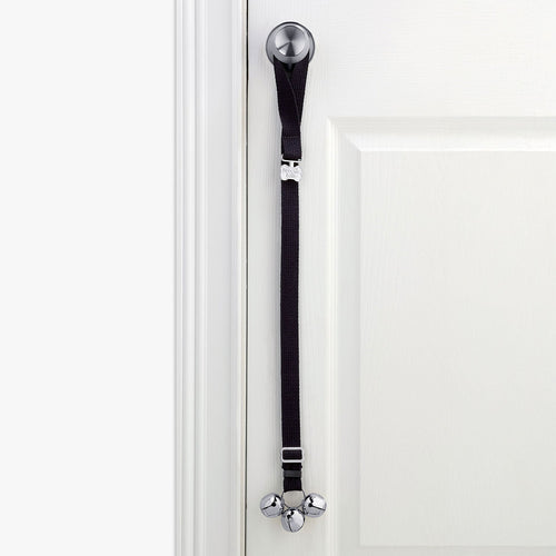 PoochieBells Black Cotton Webbing - Poochie - Pets