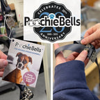 PoochieBells Black Premium Cotton Webbing Package - Poochie-Pets