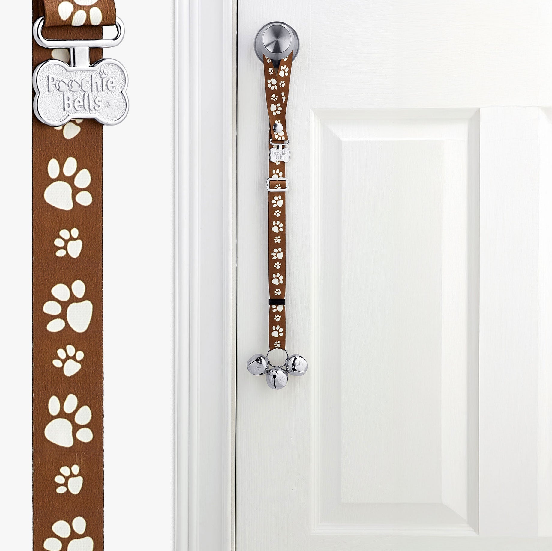 PoochieBells Brown Signature Tracks - Poochie - Pets