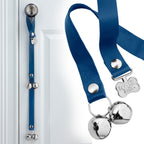 PoochieBells Classic Dog Doorbell Home Training | Lux Leather - Poochie-Pets